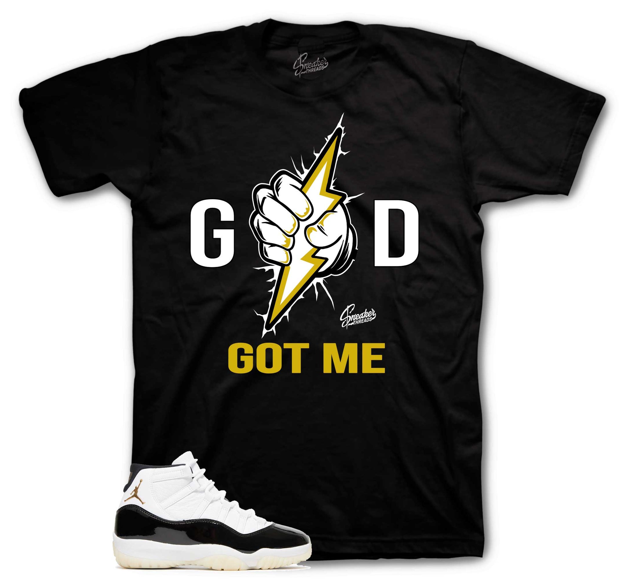 God Got Me T-Shirt - Retro 11 Gratitude Shirt
