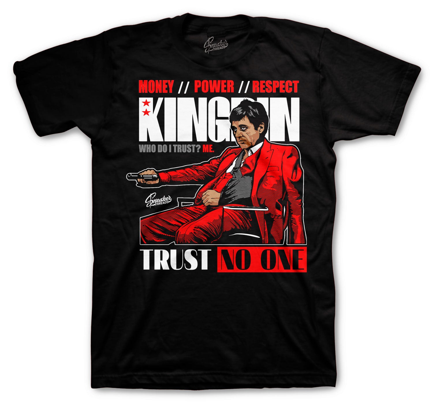 Trust Issues T-Shirt - Retro 4 Red Thunder