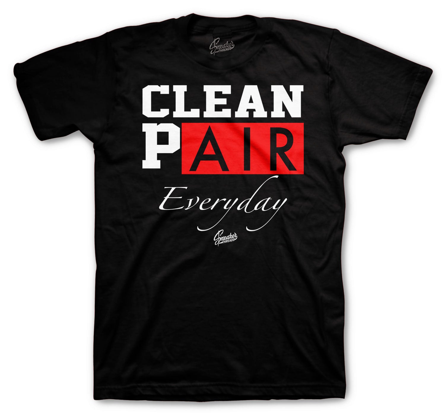 Clean Pair T-Shirt - Retro 4 Red Thunder