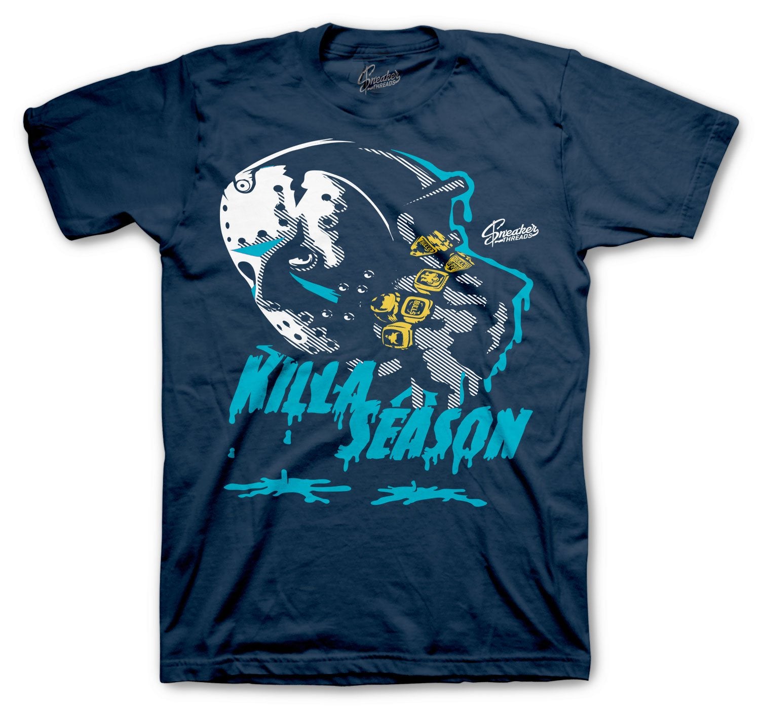 Killa Season T-Shirt - Retro 13 Obsidian