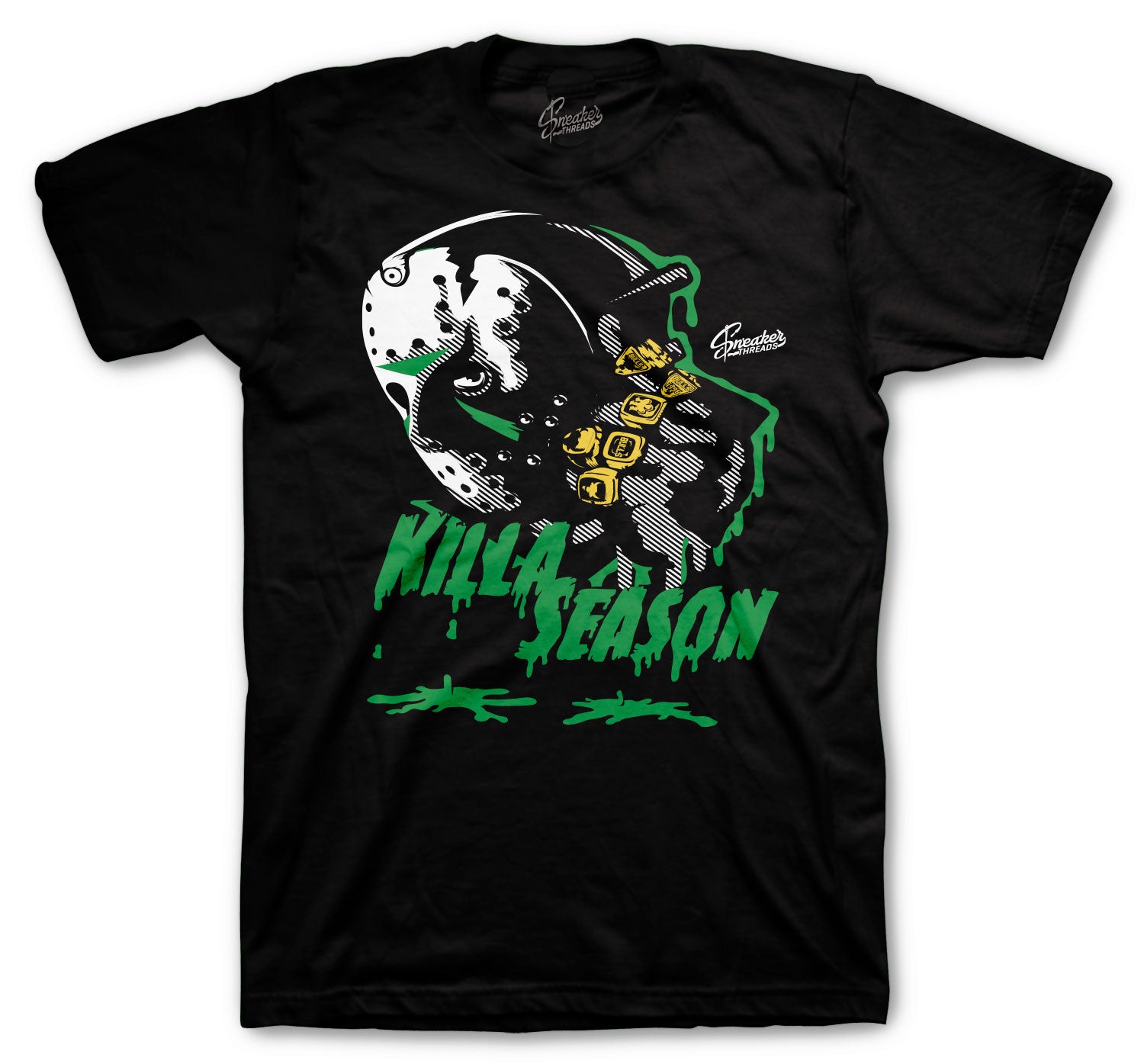Killa Season T-Shirt - Retro 3 Pine Green