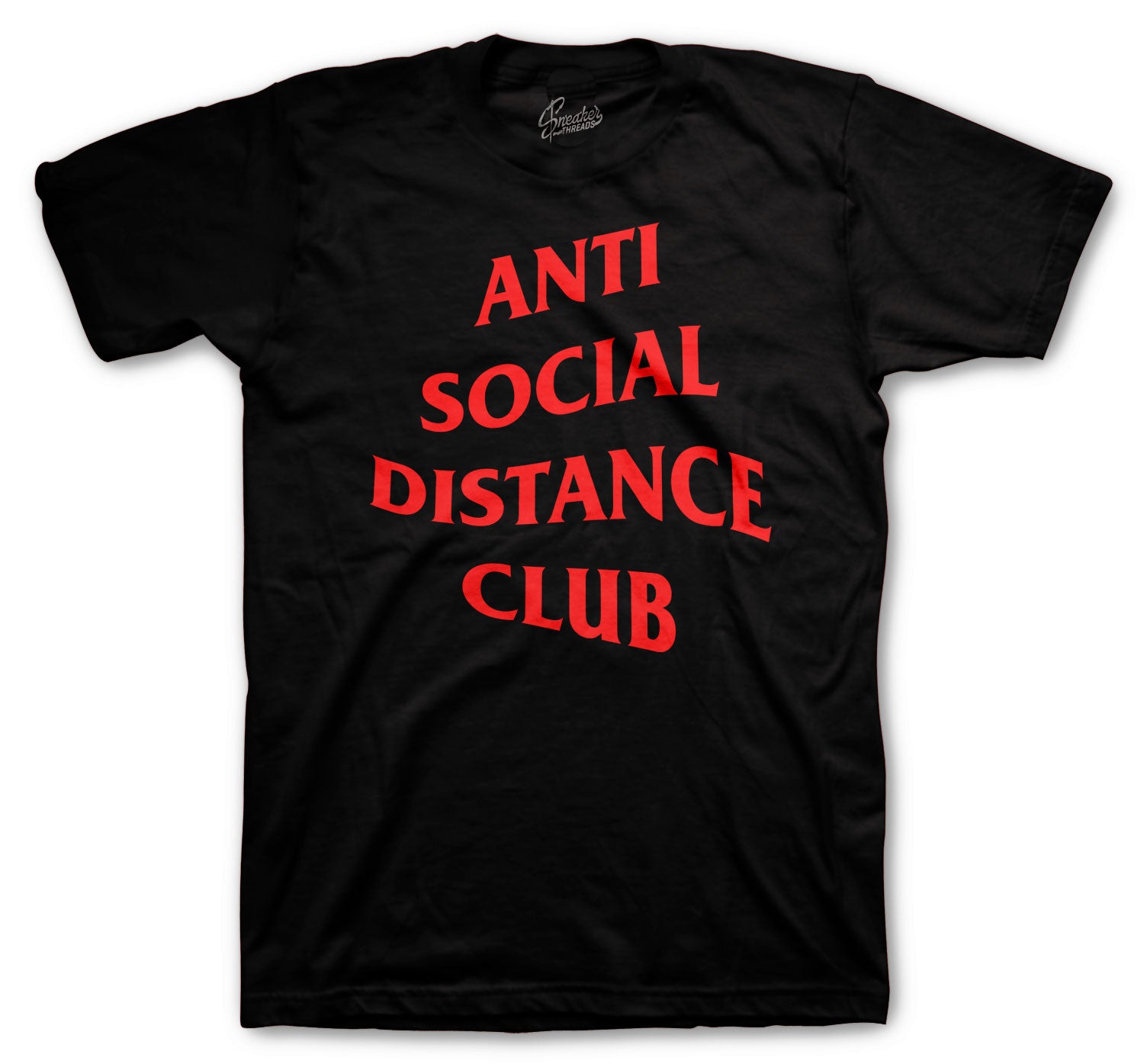 Social Distance T-Shirt - Retro 4 Red Thunder