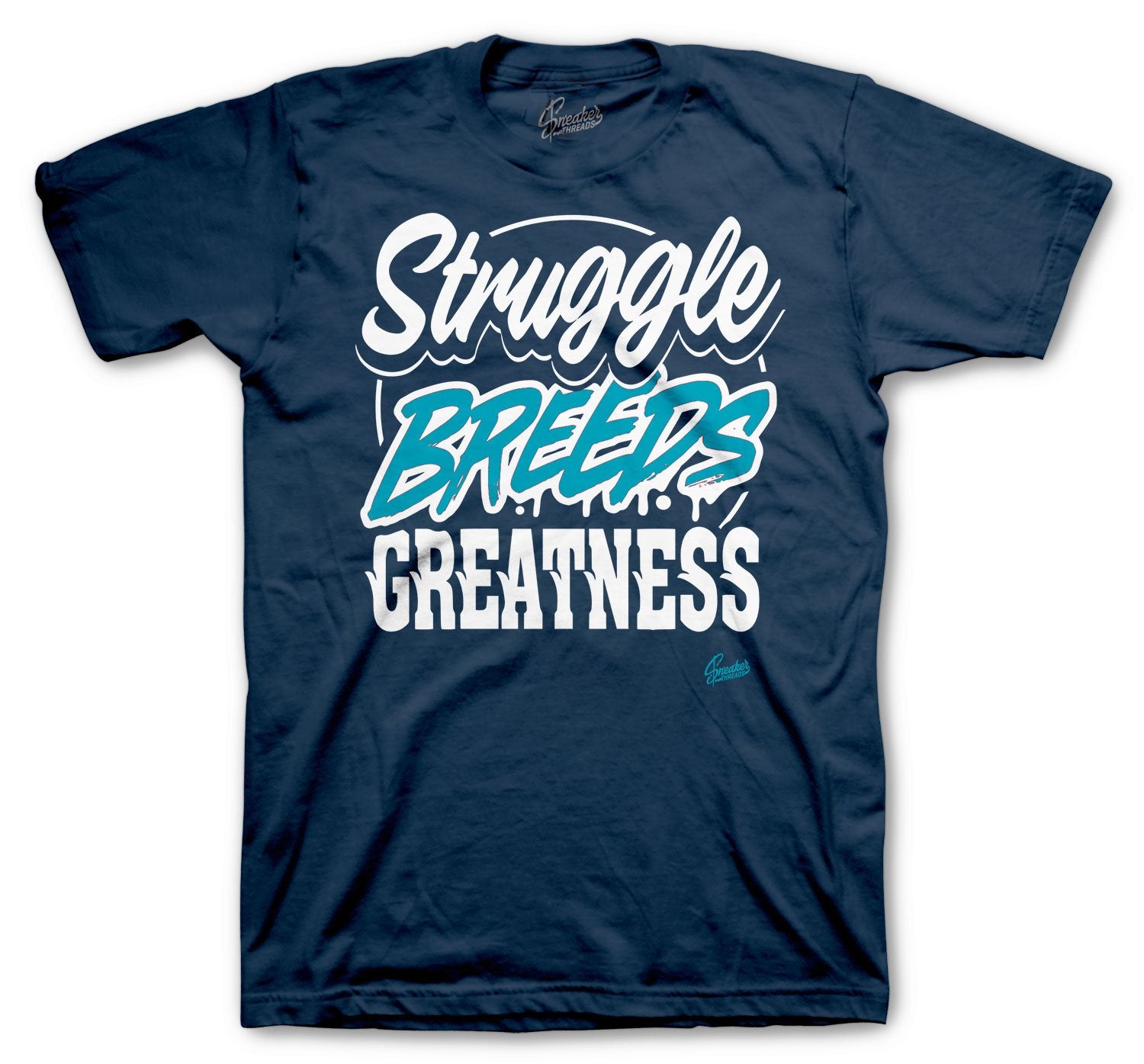 Struggle Breeds T-Shirt - Retro 13 Obsidian