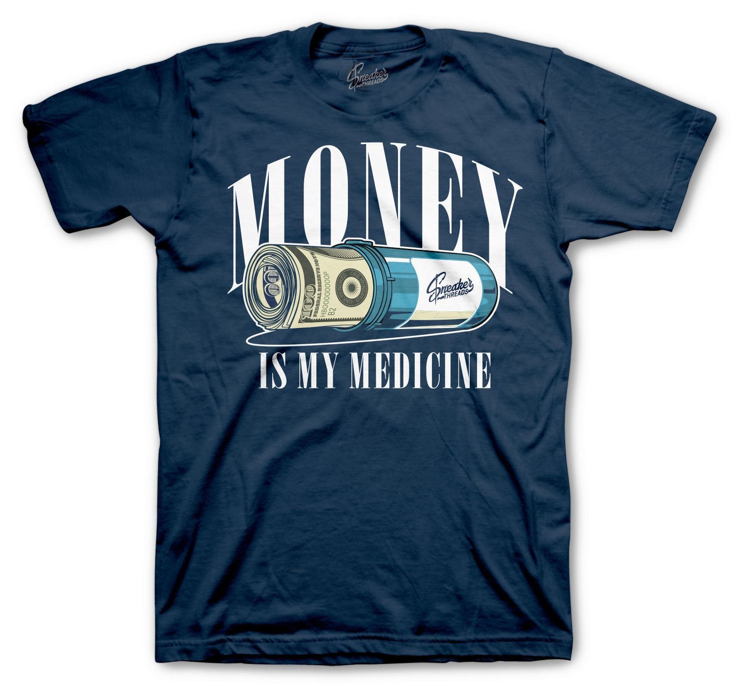 My Medicine T-Shirt - Retro 13 Obsidian