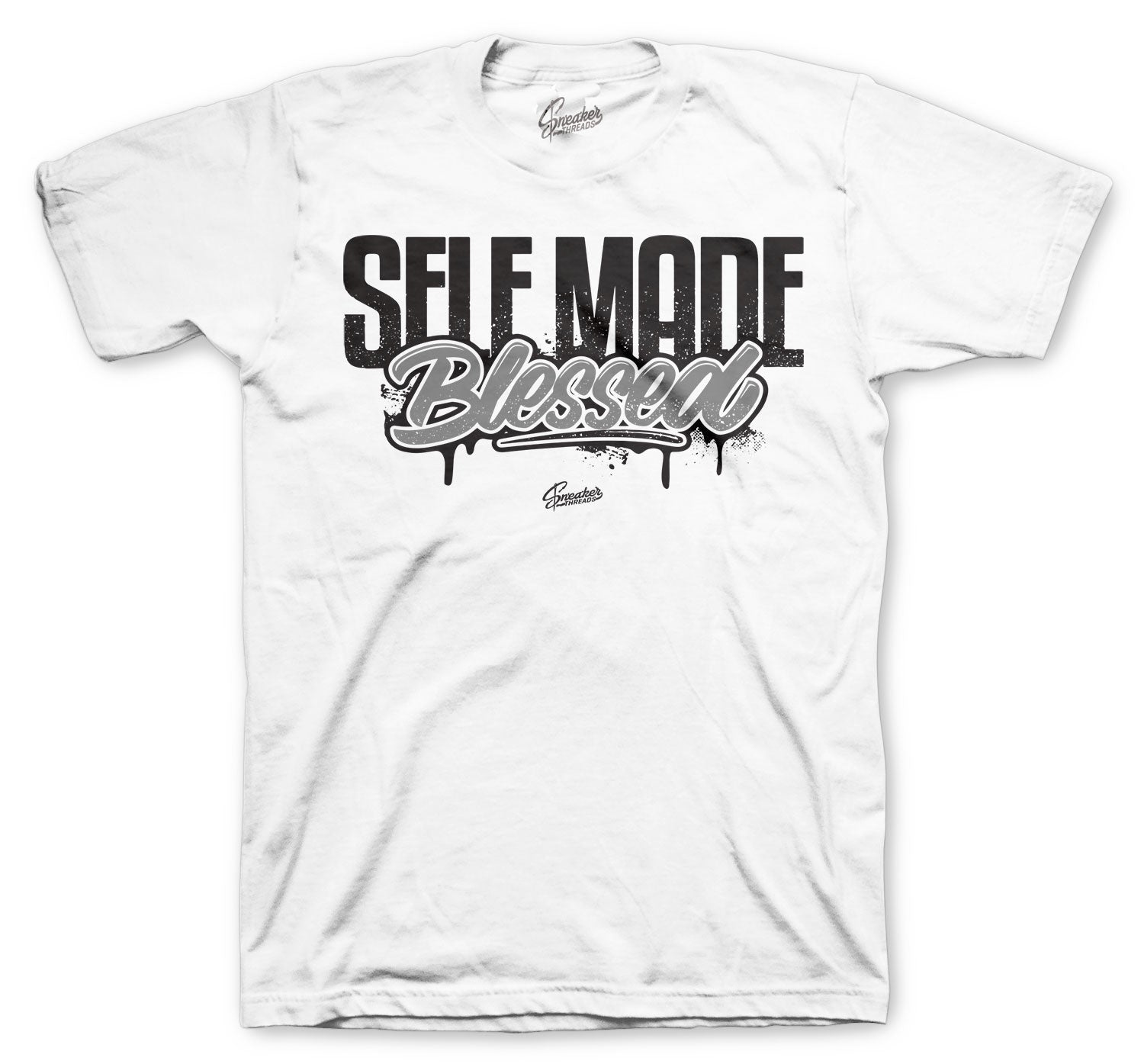 Self Made T-Shirt - Retro 11 Cool Grey