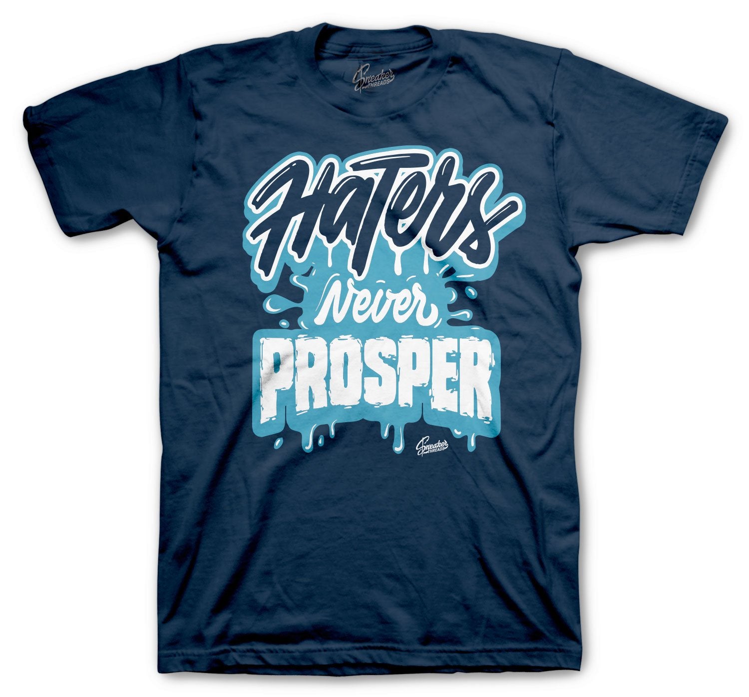 Never Prosper T-Shirt - Retro 13 Obsidian
