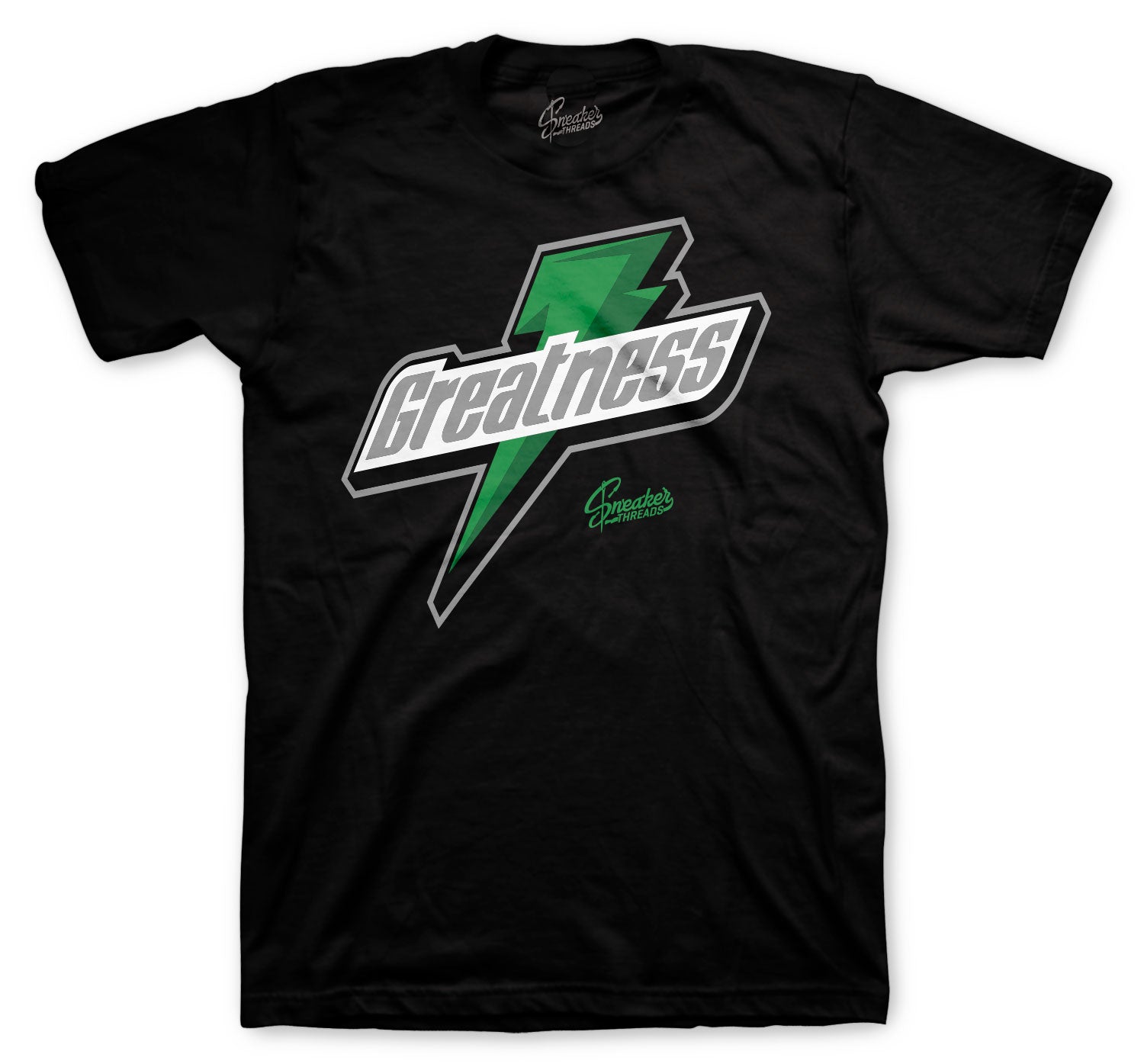 Greatness T-Shirt - Retro 3 Pine Green