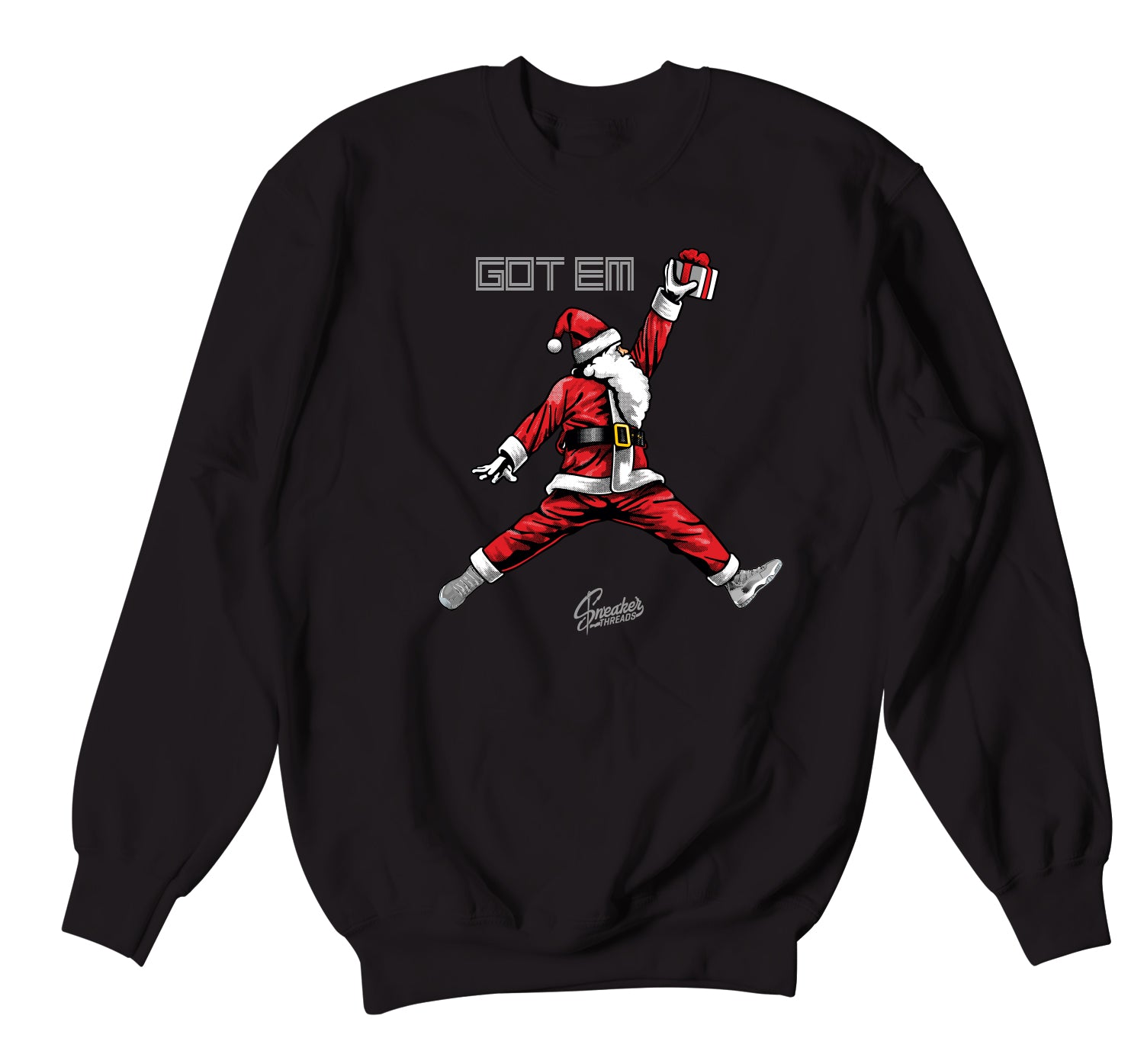 Air Santa Sweater - Retro 11 Cool Grey