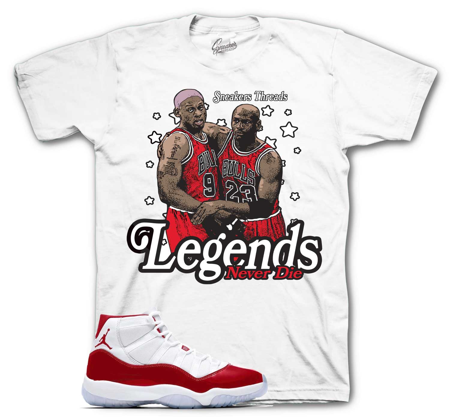 Legends T-Shirt - Retro 11 Cherry Shirt