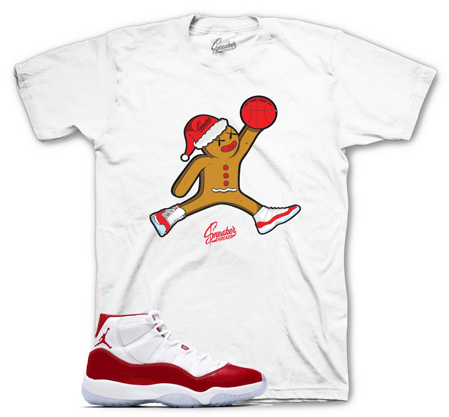 Ginger-Air T-Shirt - Retro 11 Cherry Shirt