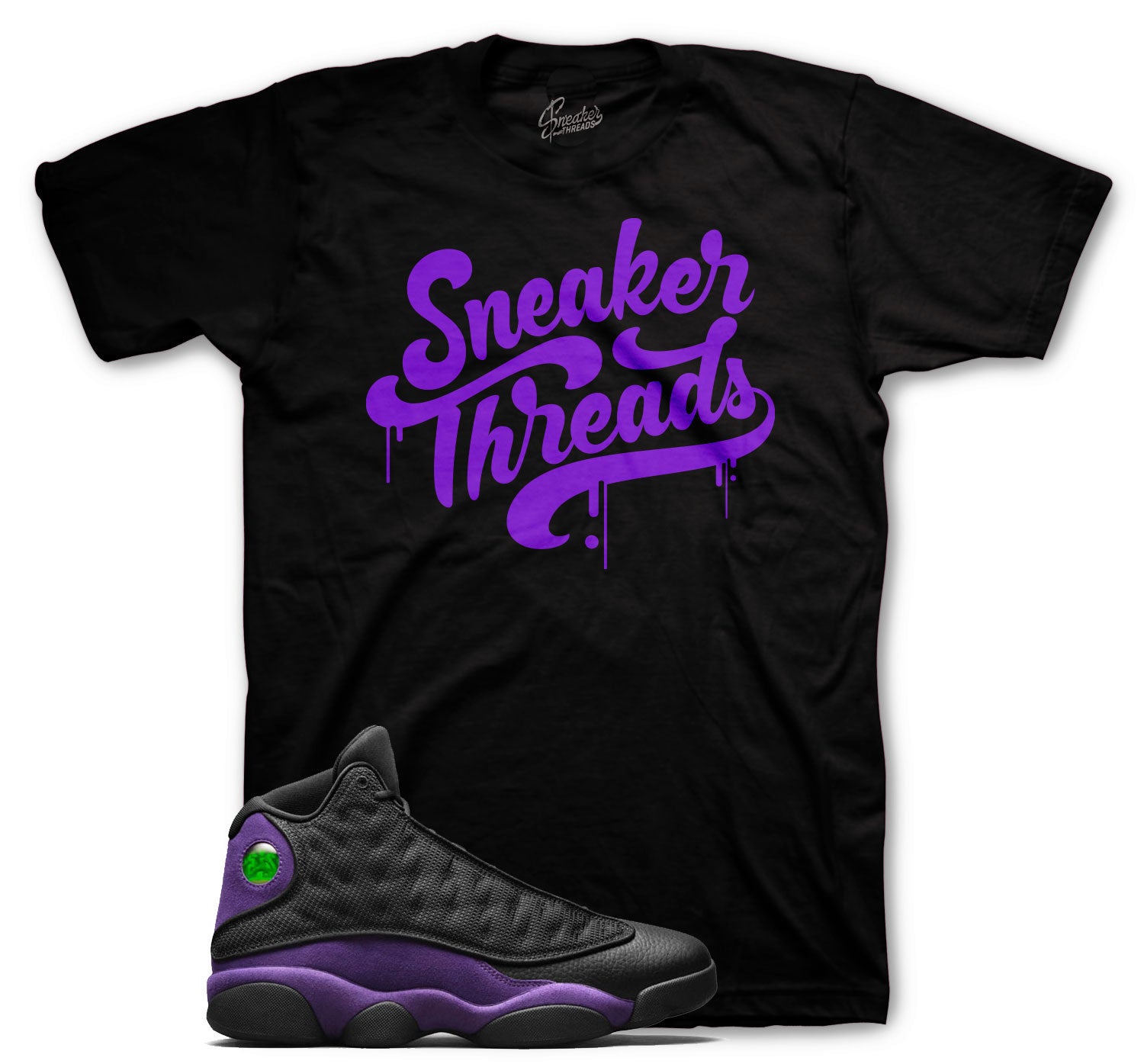 ST Drip T-Shirt - Retro 13 Court Purple