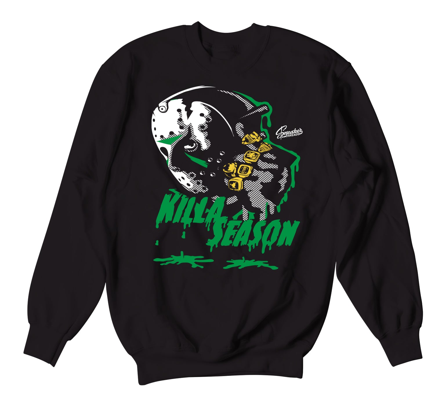 Killa Season Sweater - Retro 3 Pine Green