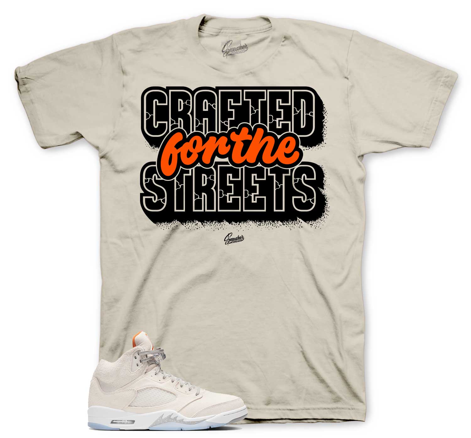 Crafted For The Streets T-Shirt - Retro 5 Craft Shirt