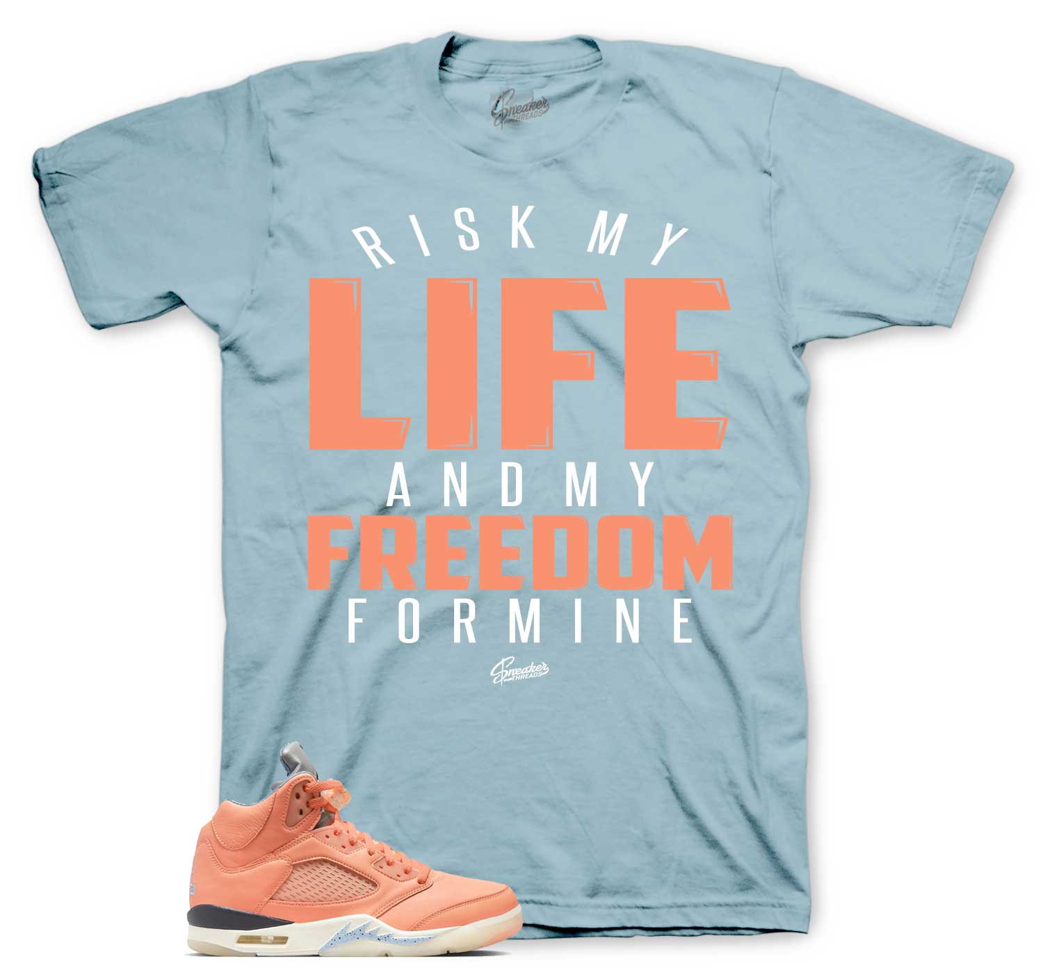 My Life T-Shirt - Retro 5 Crimson Bliss Shirt