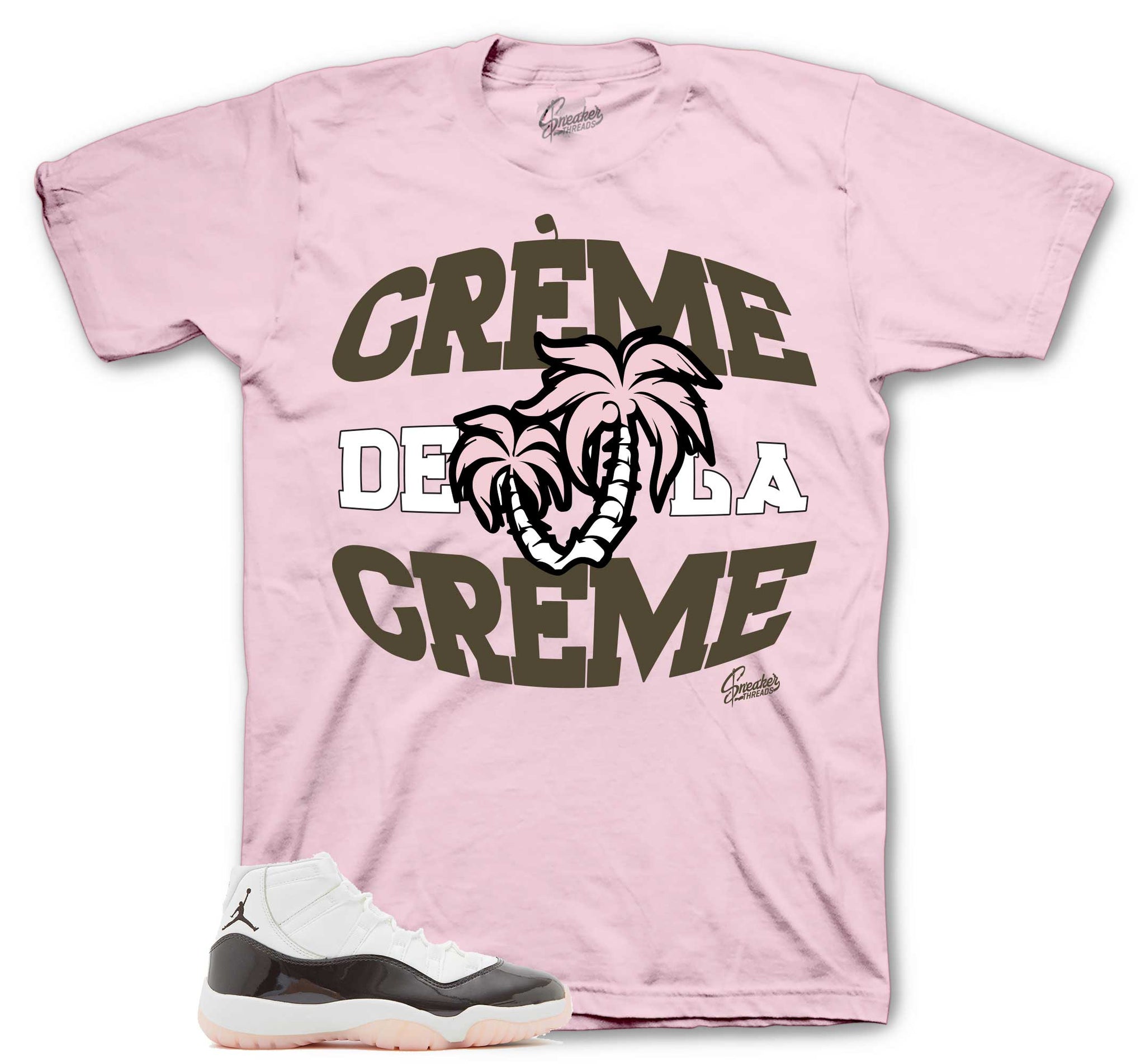 Creme T-Shirt - Retro 11 Neapolitan Shirt