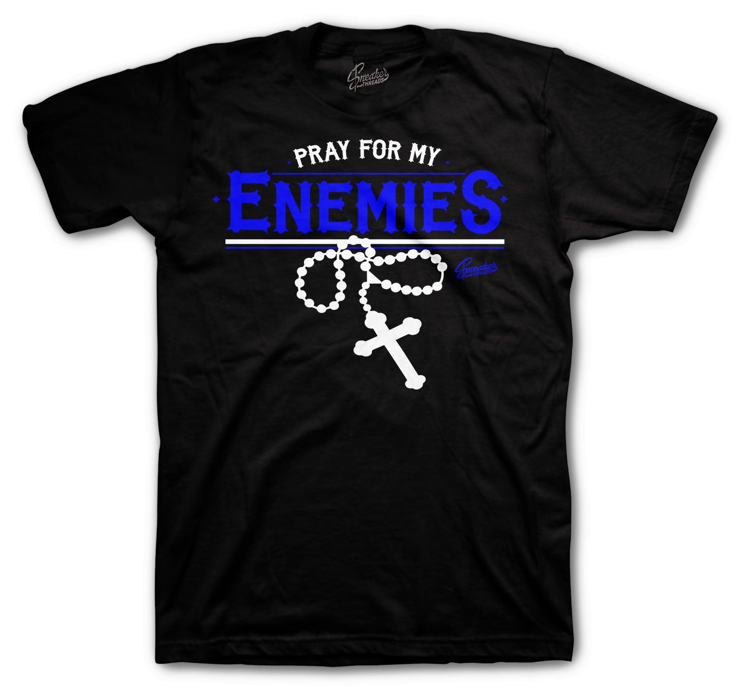 Enemies T-Shirt - Retro 5 Racer Blue Shirt