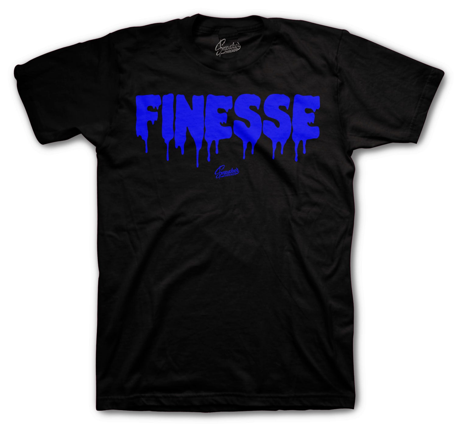 Finesse T-Shirt - Retro 5 Racer Blue Shirt