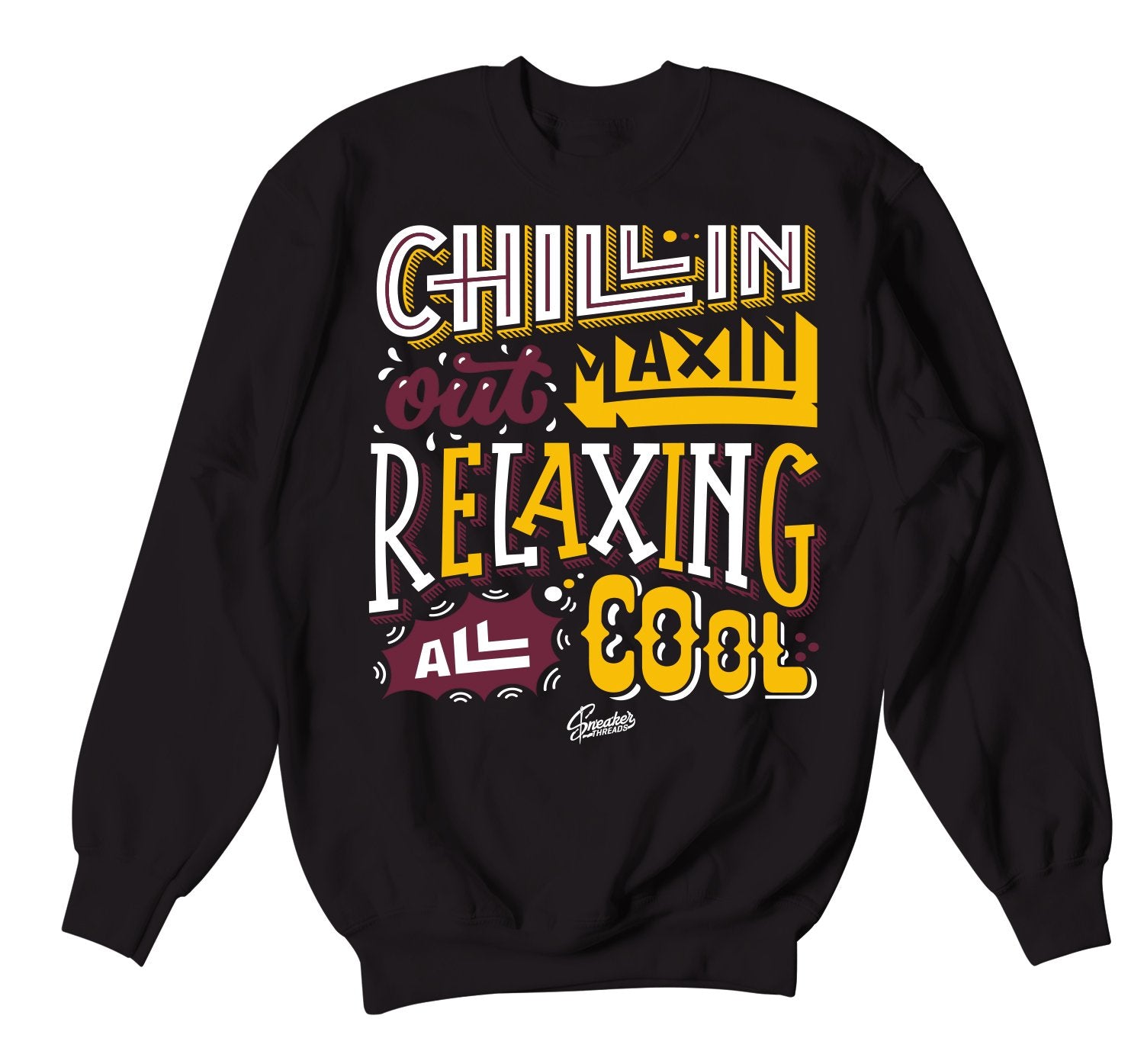 Relaxing Sweater - Retro 6 Bordeaux