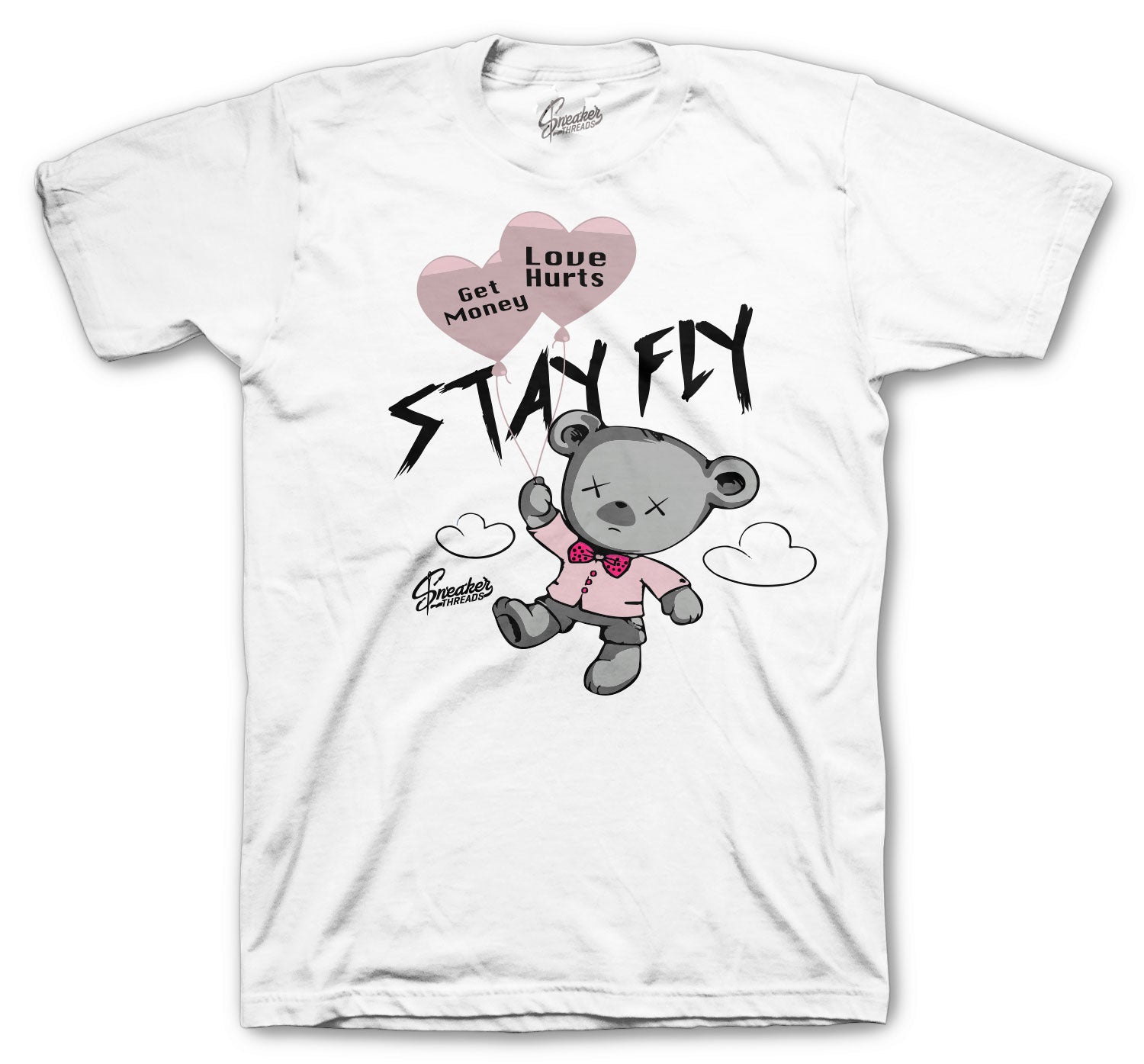 Money Over Love T-Shirt - Retro 5 Arctic Orange Shirt