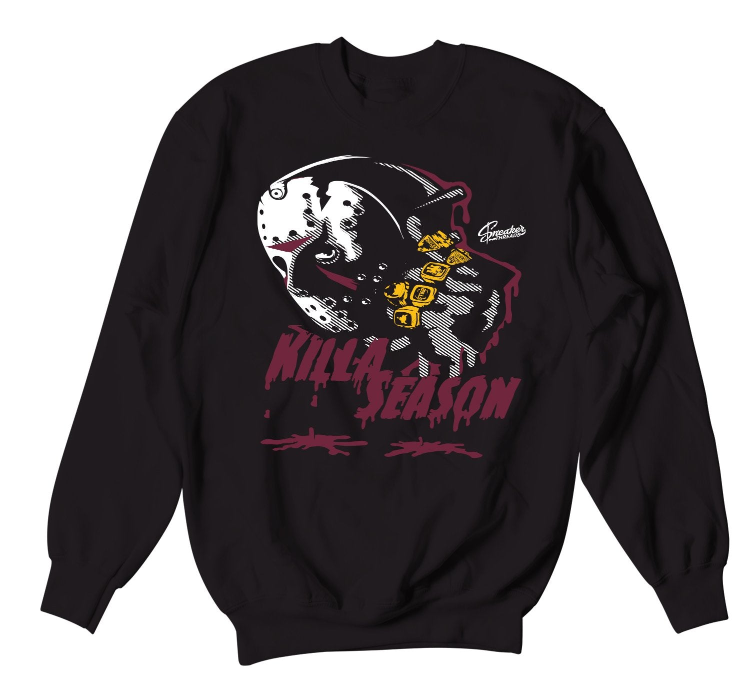 Killa Season Sweater - Retro 6 Bordeaux