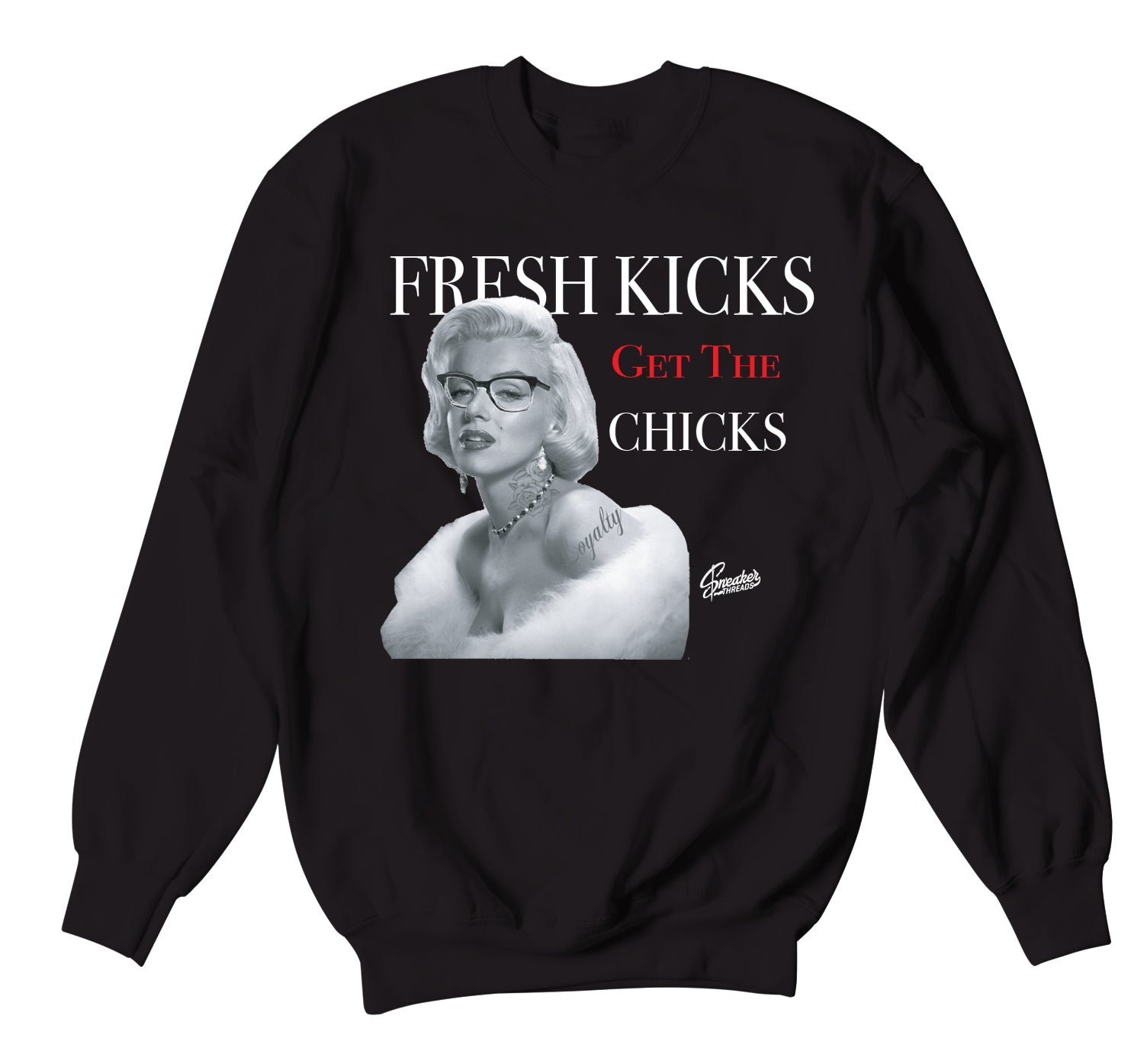 Fresh Kicks Sweater - Retro 12 Playoff