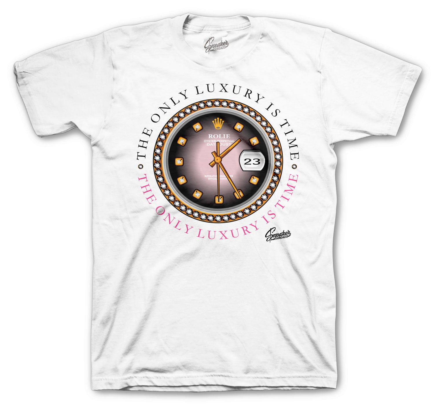 Rolie time T-Shirt - Retro 5 Arctic Orange Shirt