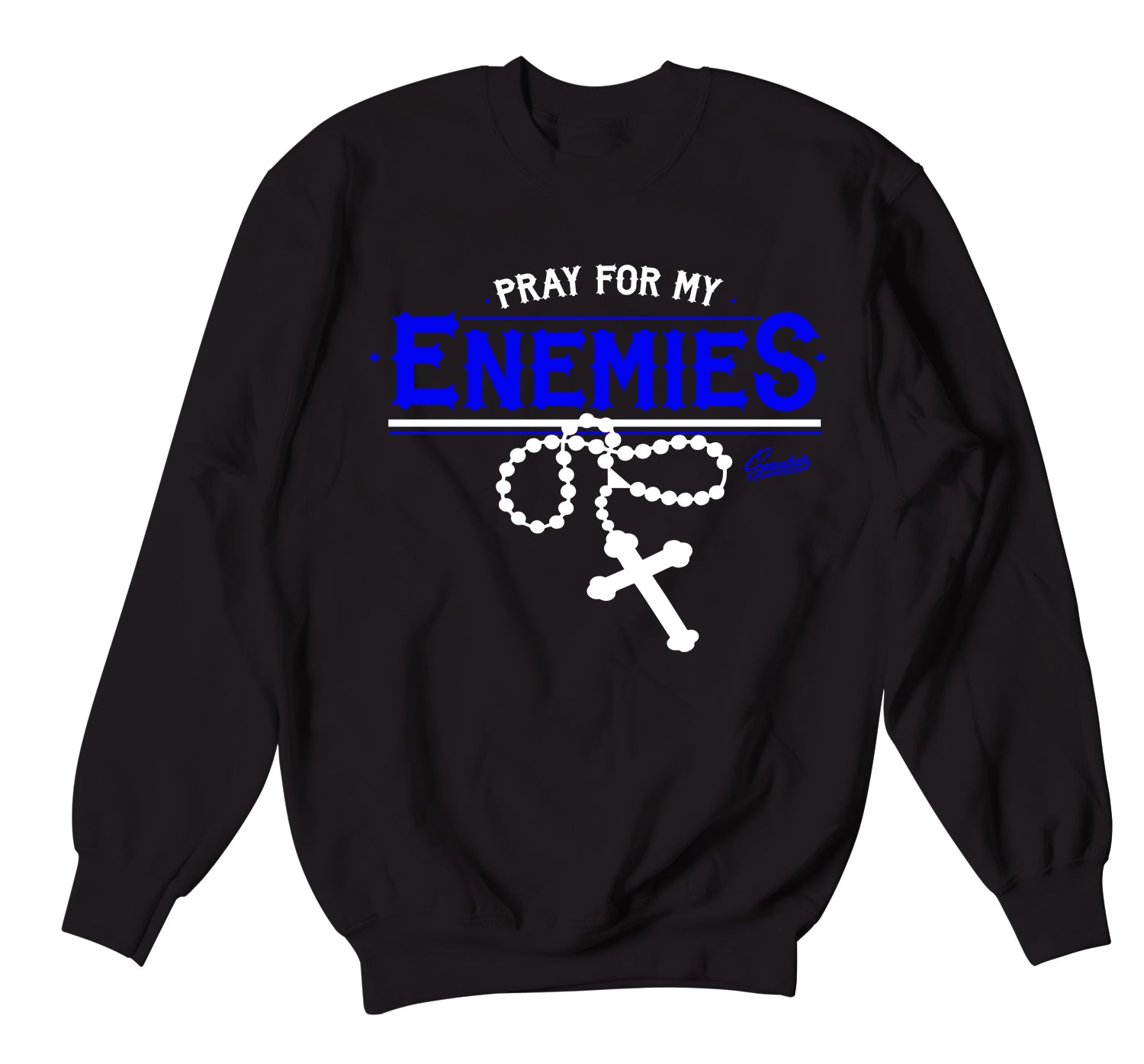 Enemies Sweater - Retro 5 Racer Blue Shirt