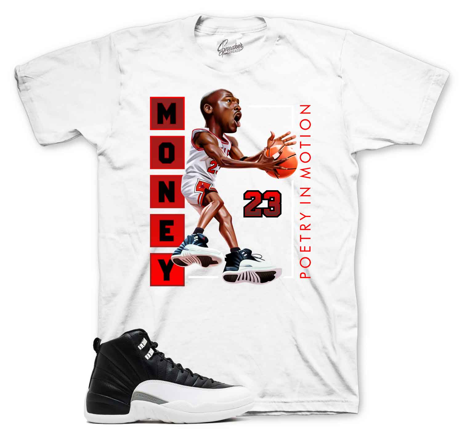 Jordan 12 playoff sneaker tees