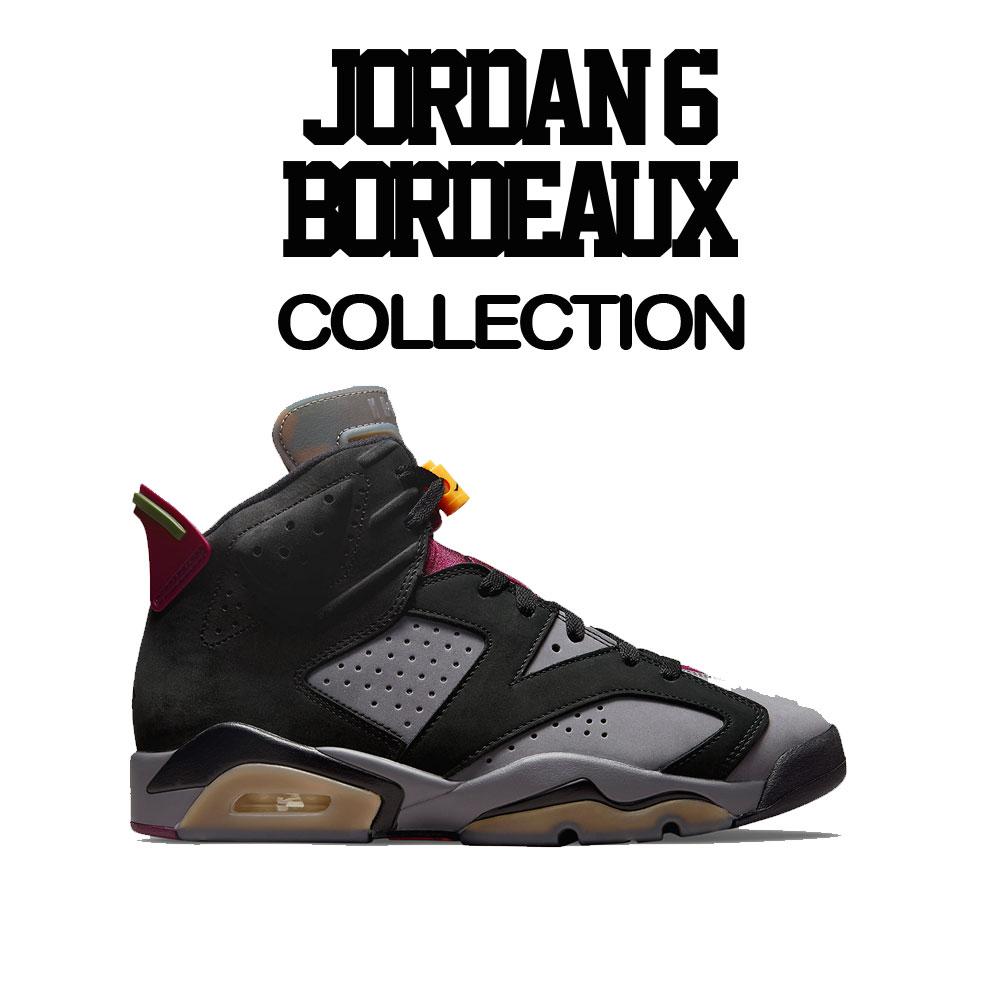 Pair T-Shirt - Retro 6 Bordeaux