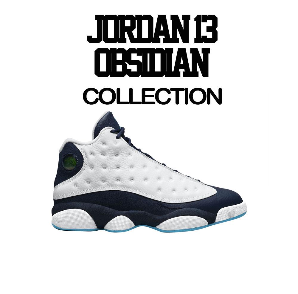 jordan 13 obsidian shirts