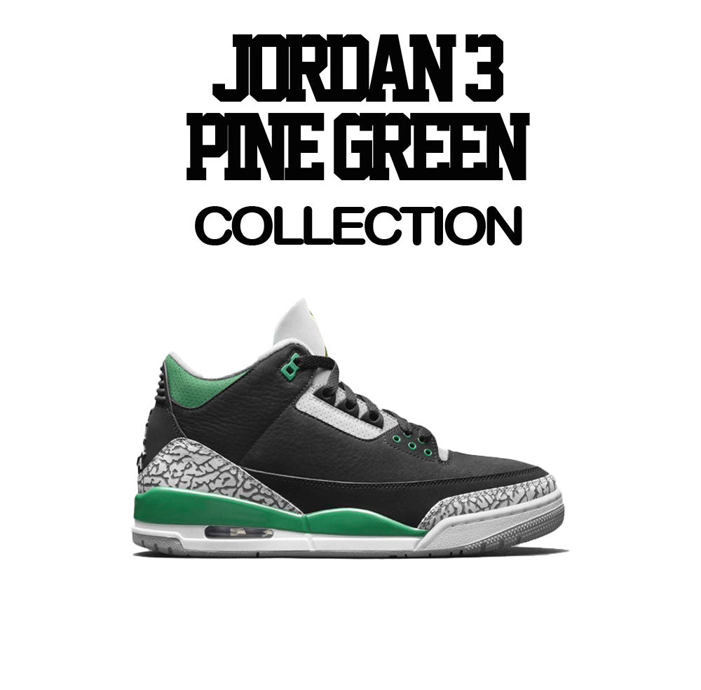 Greatness T-Shirt - Retro 3 Pine Green