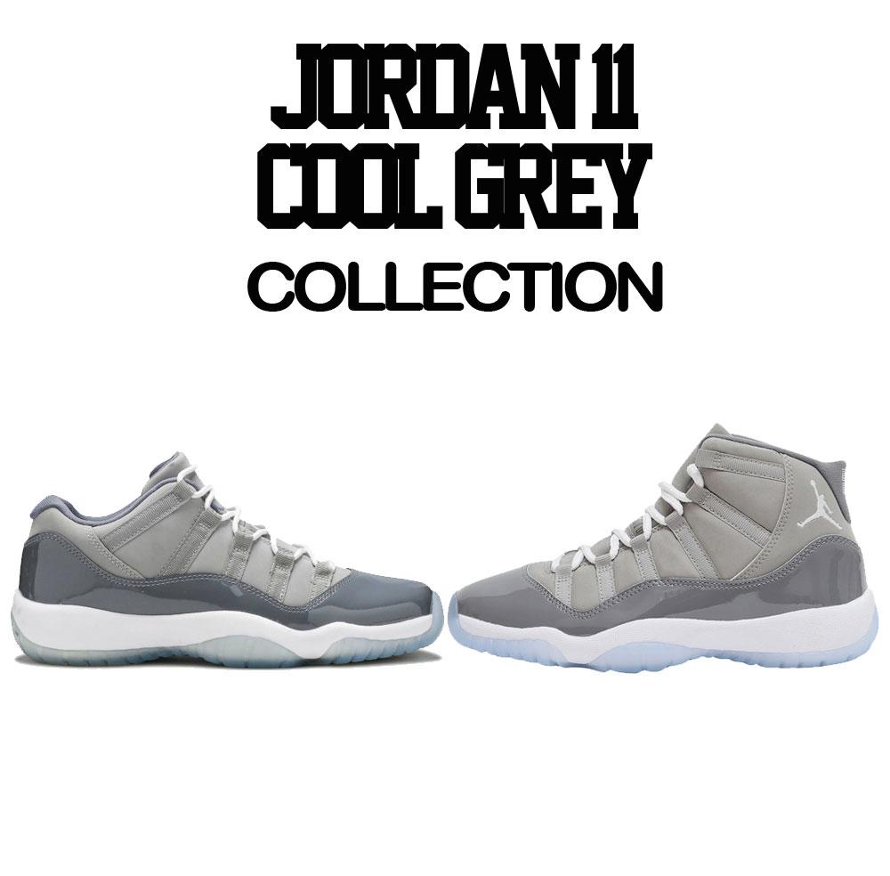 Got Em T-Shirt - Retro 11 Cool Grey